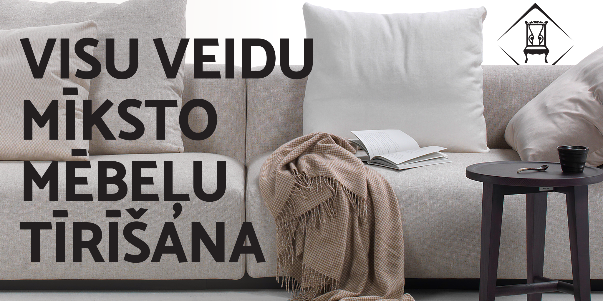 Visu Veidu Mīksto Mēbeļu Tīrīšana, Baneris