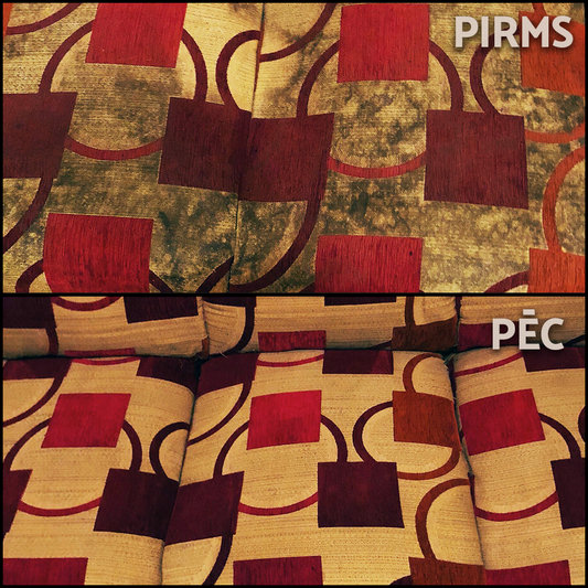 Pirms un Pēc Mīksto Mēbeļu Tīrīšanas, Galerija, Raibs Dīvāns 5